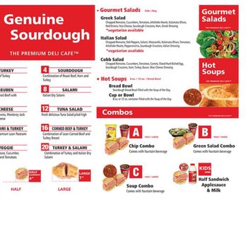 San Francisco Sourdough Eatery - Menu - Soup Near Me - Meridian, Idaho