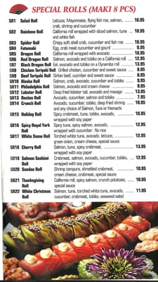 Menu photo 3 Tokyo Sushi Toronto, ON Menu photo 3 Tokyo Sushi Toronto, ON