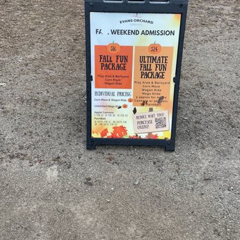 Evans Orchard & Cider Mill - Sign - Fruits & Veggies Near Me - Georgetown, Kentucky