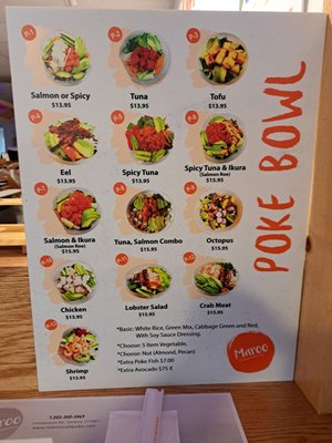 Menu photo 8 Maroo Sushi And Poke Danbury, CT