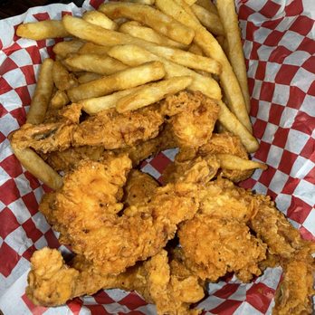 Crab&Chicken - Fried Shrimp Basket (8) - Seafood Near Me - Laurel, Maryland