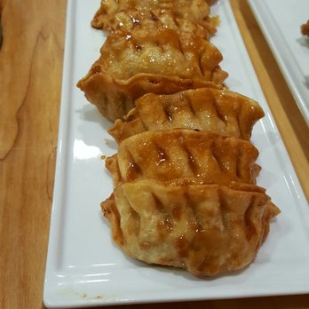 Bonchon Norfolk - Pot Stickers with Soy Garlic Saucer - Chicken Wings Near Me - Norfolk, Virginia