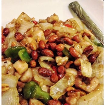 Ni Shifu - A very interesting chicken dish, very tasty, just watch the small, extremely spicy peppers. What a delight! - Chinese Near Me - Antwerp, VAN Ni Shifu - A very interesting chicken dish, very tasty, just watch the small, extremely spicy peppers. What a delight! - Chinese Near Me - Antwerp, VAN