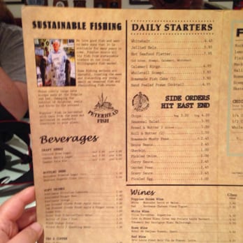 Poppies - Menu 1 - Fish & Chips Near Me - London, XGL