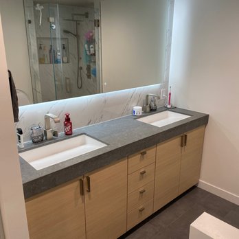 K&J Construction - a bathroom with two sinks - General Contractors Near Me - Port Hueneme, California K&J Construction - a bathroom with two sinks - General Contractors Near Me - Port Hueneme, California