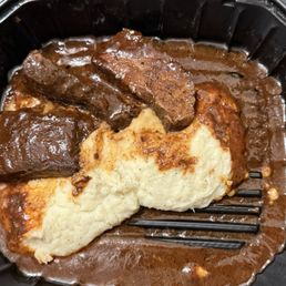 Braised short Ribs of beef take out ... Not enough food to feed a child ! $35.00 for this ?? Braised short Ribs of beef take out ... Not enough food to feed a child ! $35.00 for this ??