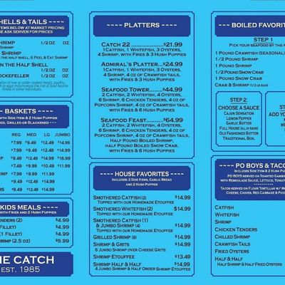 Menu photo 7 The Catch: Atascocita Humble, TX