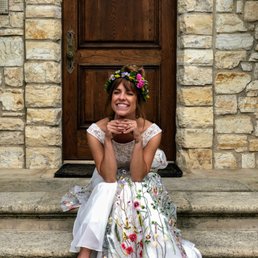 My flower crown made by Julia for my wedding.