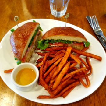 Johanna's Catering - Crab cake sandwich & sweet potatoes fries - Caterers Near Me - Wanchese, North Carolina Johanna's Catering - Crab cake sandwich & sweet potatoes fries - Caterers Near Me - Wanchese, North Carolina