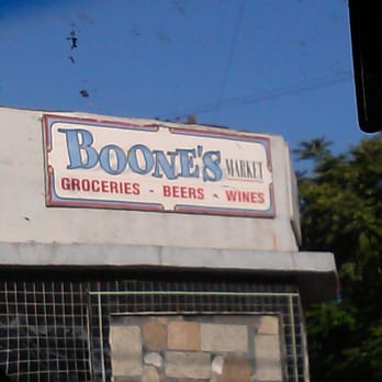 Boone's Market - a sign on the side of a building - Grocery Near Me - Los Angeles, California Boone's Market - a sign on the side of a building - Grocery Near Me - Los Angeles, California
