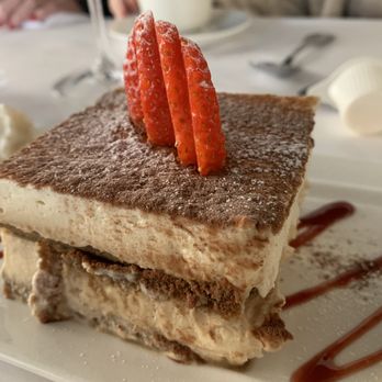 Ca ‘Marco Ristorante - Delicious light spongy tiramisu - Italian Near Me - Ojai, California Ca ‘Marco Ristorante - Delicious light spongy tiramisu - Italian Near Me - Ojai, California