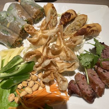 Bamboo Penny's - Appetizer platter - Thai Near Me - Leawood, Kansas Bamboo Penny's - Appetizer platter - Thai Near Me - Leawood, Kansas