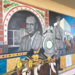 El Paso Police Department - History of Five Points Mural by Jesus “Cimi” Alvarado