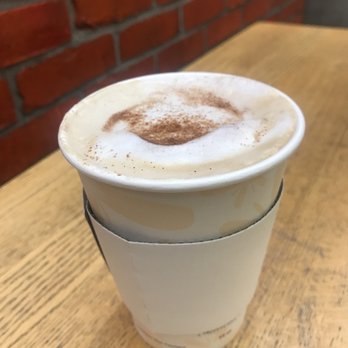 Zec Café - a cup of cappuccino on a table - Cafes Near Me - Montreal, Quebec