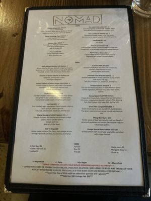 Menu photo 3 The Nomad Hillsborough, NC