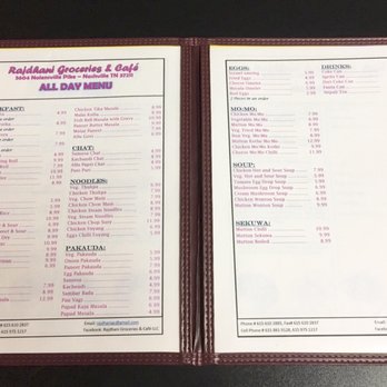 Rajdhani Restaurant - New menu coming soon. - International Grocery Near Me - Nashville, Tennessee