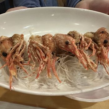 Aji Sushi & Grill - Shrimp heads served alongside Amaebi Nigiri - Japanese Near Me - Santa Rosa, California