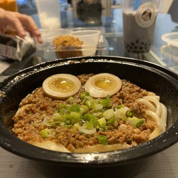 Uncle Fatty's Sushi Bubble - Dan Dan Udon (ground pork) - Japanese Near Me - Cliffside Park, New Jersey