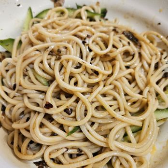 Szechuan Delicious - Dried noodle (dan dan) after it is mixed.. yum - Szechuan Near Me - Rosemead, California Szechuan Delicious - Dried noodle (dan dan) after it is mixed.. yum - Szechuan Near Me - Rosemead, California