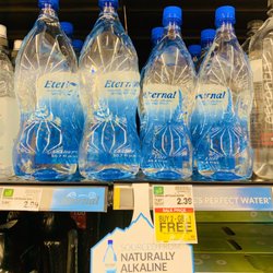 King Sooper's - Eternal Water-Naturally Alkaline, Natural Electrolytes, Natural pH Spring Water. Aisle 14. Available Now at King Sooper's!!