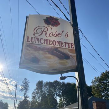 Rose's Luncheonette - a sign for rose's luncheonette - Breakfast & Brunch Near Me - Kenvil, New Jersey Rose's Luncheonette - a sign for rose's luncheonette - Breakfast & Brunch Near Me - Kenvil, New Jersey