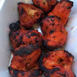 Raavi Naan Kabab - One order of chicken tikki boti