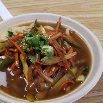 Himalayan Kitchen - Thenthuck, hand pulled noodles with beef - Himalayan/Nepalese Near Me - Smyrna, Georgia