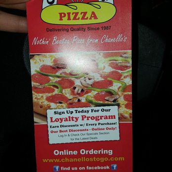 Chanello's Pizza - Italian Near Me - Richmond, Virginia Chanello's Pizza - Italian Near Me - Richmond, Virginia