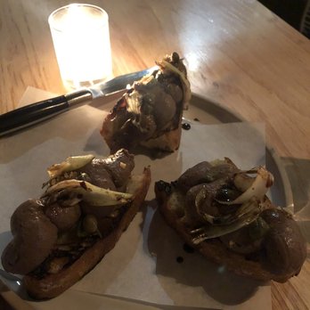 Lilia - Chicken liver crostini - Italian Near Me - Brooklyn, New York