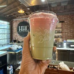 Strawberry matcha