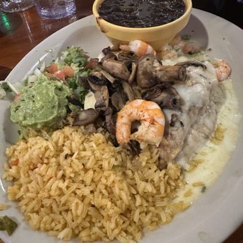 La Brisa Mexican Grill - Stuffed Chicken w/ Shrimp - Mexican Near Me - League City, Texas