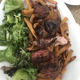 Steak frites so good, definitely smother with bernaise. Steak frites so good, definitely smother with bernaise.