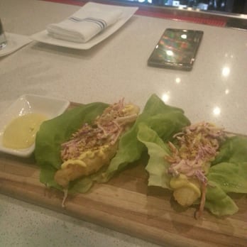 26 Sushi & Tapas - Crunchy Lettuce wraps! $5 during Happy Hour. - Sushi Bars Near Me - Surfside, Florida 26 Sushi & Tapas - Crunchy Lettuce wraps! $5 during Happy Hour. - Sushi Bars Near Me - Surfside, Florida