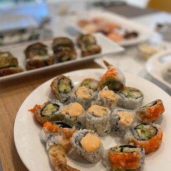 Haruki - Spider Crab Roll and Spicy Salmon Roll - Japanese Near Me - Cranston, Rhode Island Haruki - Spider Crab Roll and Spicy Salmon Roll - Japanese Near Me - Cranston, Rhode Island