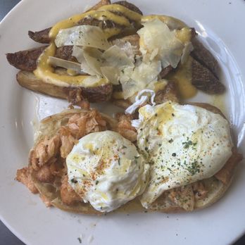 Old Granite Street Eatery - Salmon benedict - New American Near Me - Reno, Nevada