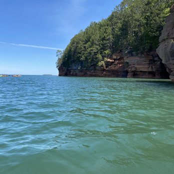 Meyers Beach- Bayfield Sea Caves - Hiking Near Me - Cornucopia, Wisconsin