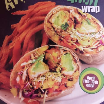 Native Foods - Avacado Crunch Wrap - Desserts Near Me - Glendale, Colorado