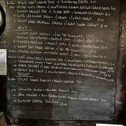 Glenelg Inn - Menu for the night, take picture on way in so can order from the table