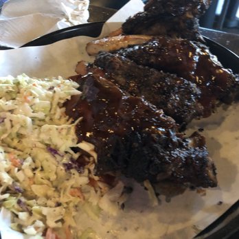 Phil's BBQ - Beef ribs with slaw - Barbeque Near Me - San Diego, California