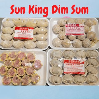 Sun King Dim Sum - three trays of food - Dim Sum Near Me - Burnaby, British Columbia