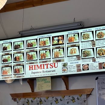 Himitsu Teriyaki - menu - Japanese Near Me - Redmond, Washington