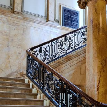 Providence Public Library - Grand stairway - Libraries Near Me - Providence, Rhode Island