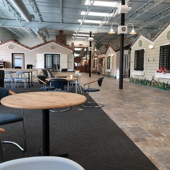 CREDO Conduit - Tiny Houses along Boulevard of Dreams. Seems really quiet for a Monday afternoon. - Shared Office Spaces Near Me - Orlando, Florida