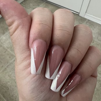 Glamour Nails Lakeland - Bumps in my nails thicker white on one side - Nail Salons Near Me - Auburn, Washington