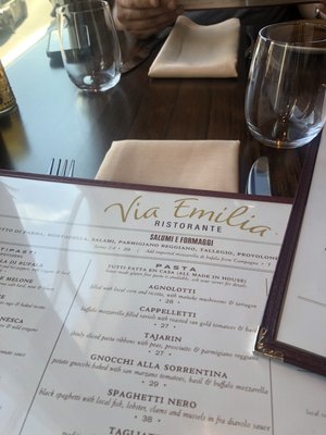 Menu photo 7 Via Emilia Mystic, CT Menu photo 7 Via Emilia Mystic, CT