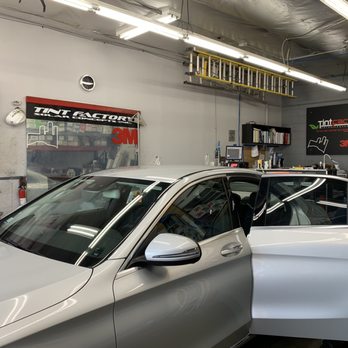 Tint Factory Solar Concepts - Side windows are getting tinted. - Home Window Tinting Near Me - Los Angeles, California