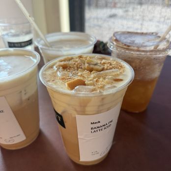 Luxuriant Coffee - Banana pie latte - Coffee & Tea Near Me - Riverside, California