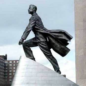 Harlem - A statue of Adam Clayton Powell Jr. former pastor of one of the oldest Black churches in the country. I love this waist coat. - Local Flavor Near Me