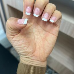 French gel mani by Cece :) French gel mani by Cece :)