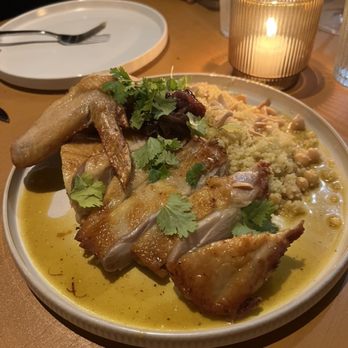 Othello - Half Chicken over Couscous - Seafood Near Me - Jacksonville, Florida